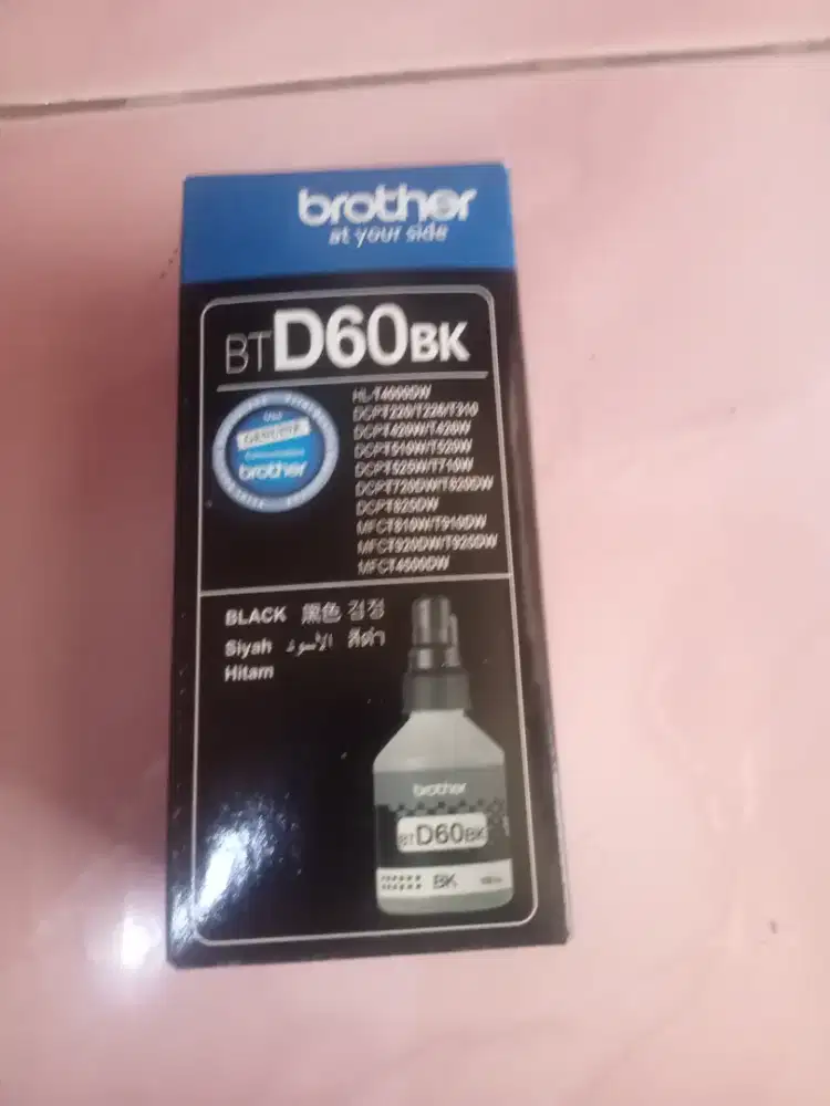 Tinta Brother D60BK Black