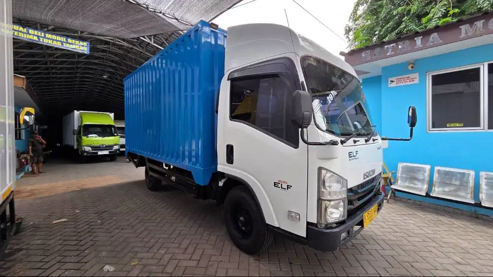 Isuzu Elf NLR 85 Long E4 120PS 4R Pwr Str + Box Besi Jumbo - 2022