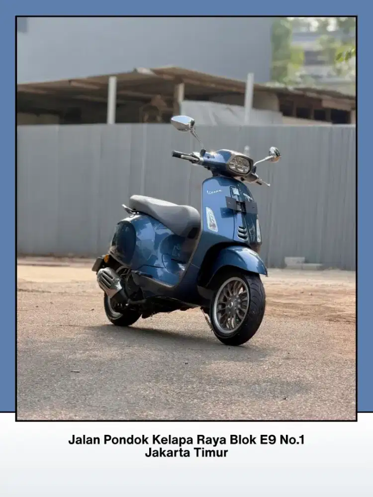 JUAL VESPA SPRINT ANNIVERSARY 10TH 150 IGET ABS TFT THN 2021 LIMITED!