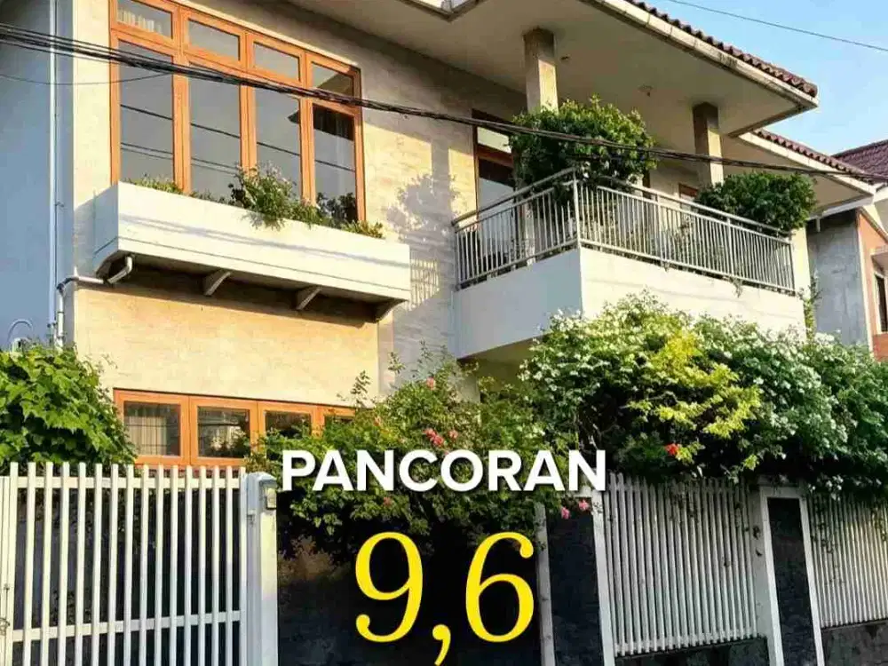 RUMAH LUX DIJUAL MURAH HARGA NJOP DI PANCORAN JAKARTA SELATAN