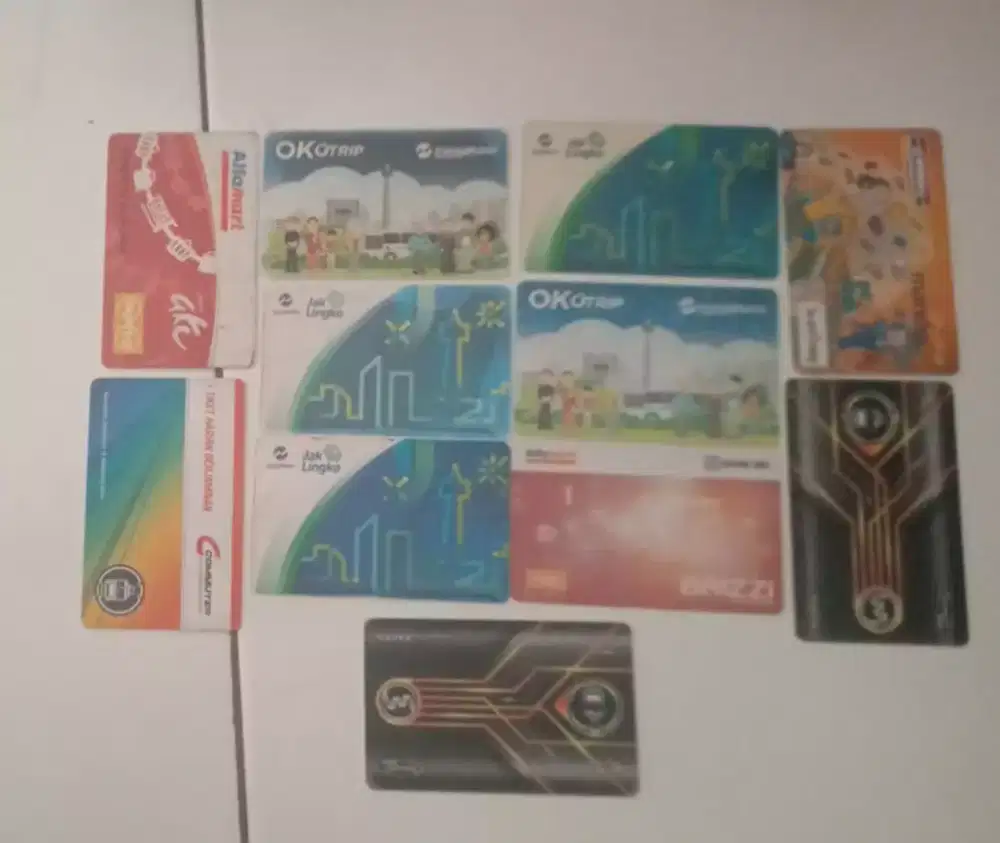SEPULUH KARTU ISI ULANG TRASPORT & KRL