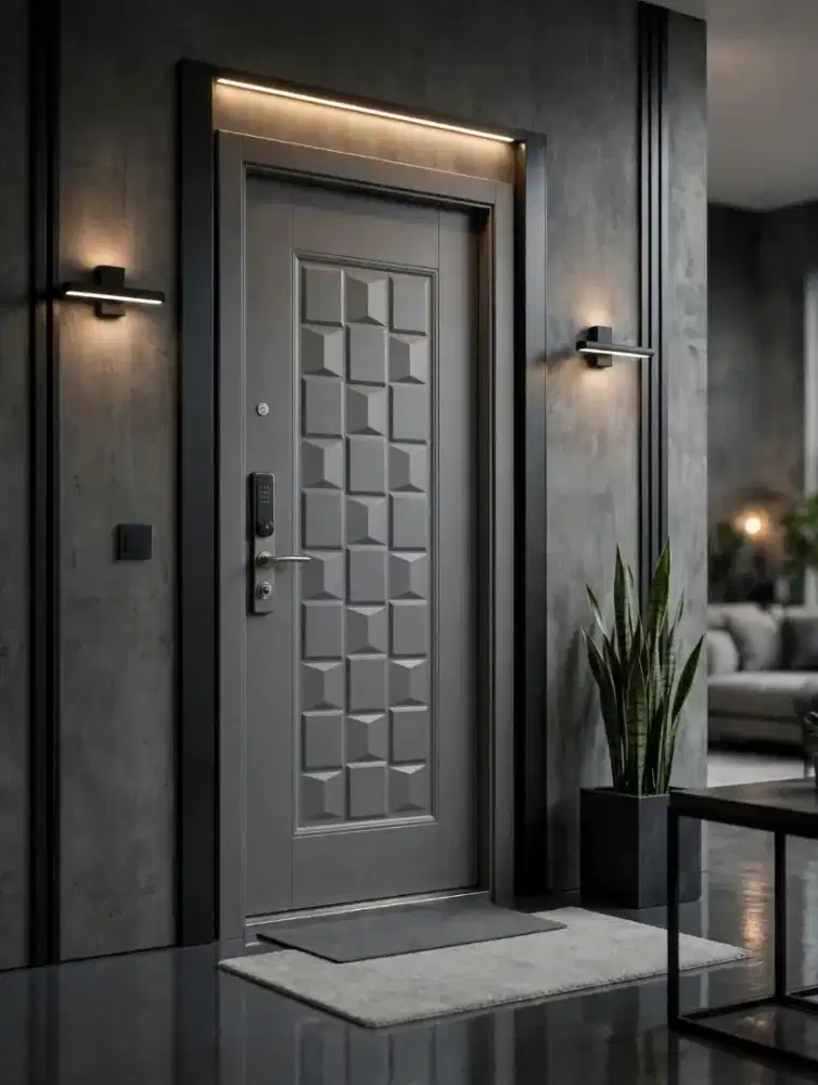 Pintu baja dengan harga kompetitif