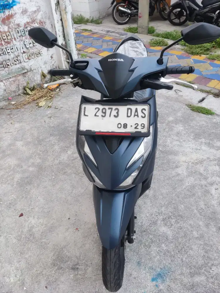 Beat dx 2024 L sby barat full ori kilometer 15rb