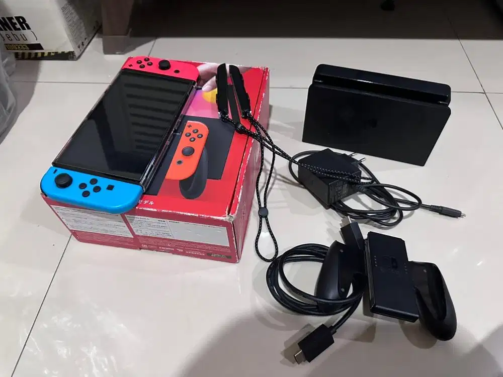 nintendo switch oled + microsd 512gb samsung evo plus