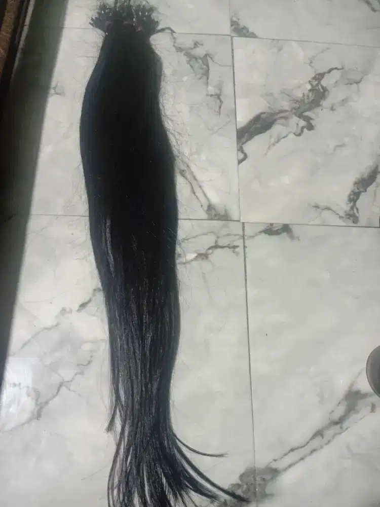 Jual rambut extension 80 helai rambut asli