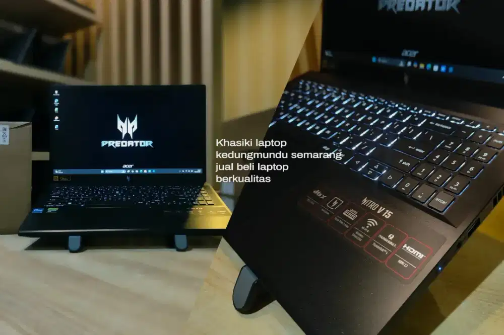 Nitro gaming V15 i5 gen13 RTX3050 6GB gransi