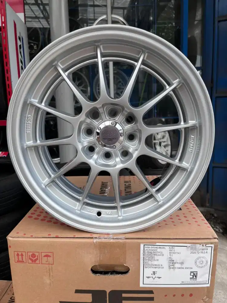 Enkei spider ring 16x7 pcd 4x100/114,3 ET 40 avanza xenia vios
