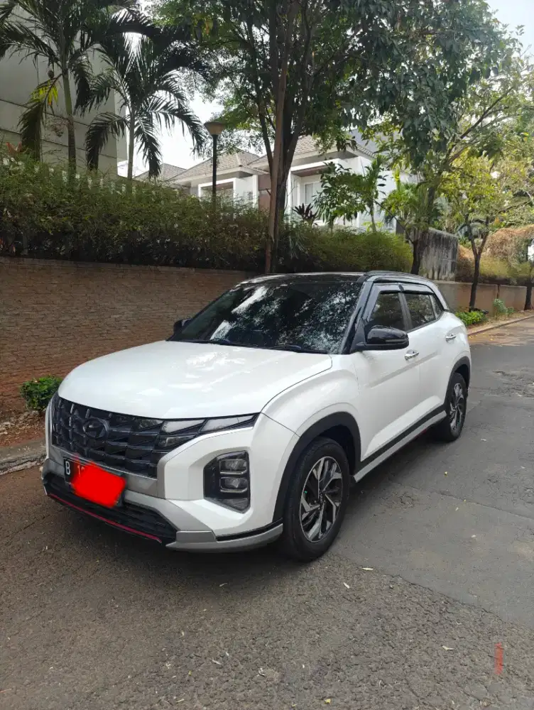 Hyundai Creta Prime AT 2022. Tangan Pertama, Service Record Hyundai.