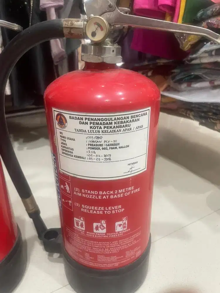 APAR ABC 3 Kg Portable Premium – Bekas, Utuh & Siap Pakai