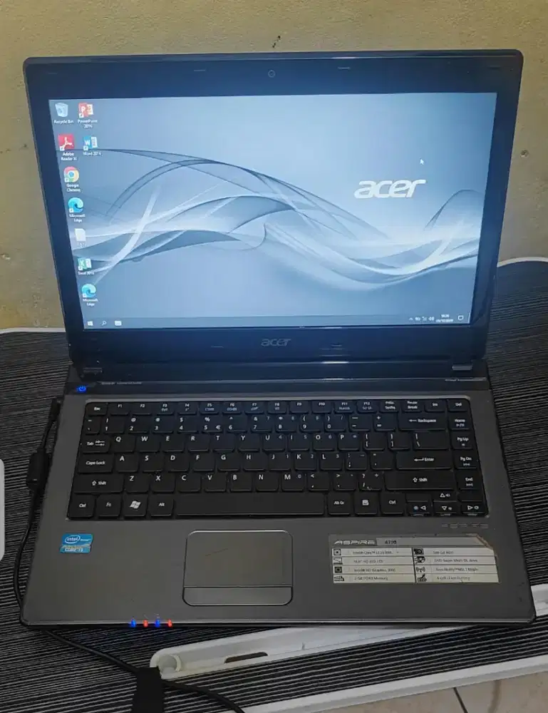Laptop Acer 4750 Core i3 RAM 4 GB