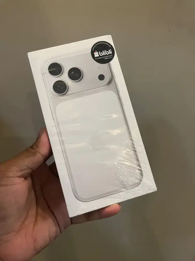 Iphone 17 Pro 256GB Silver New Segel Garansi Resmi
