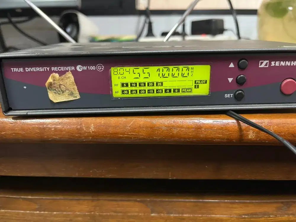 Receiver Mic sennheisser EM100 masih bagus