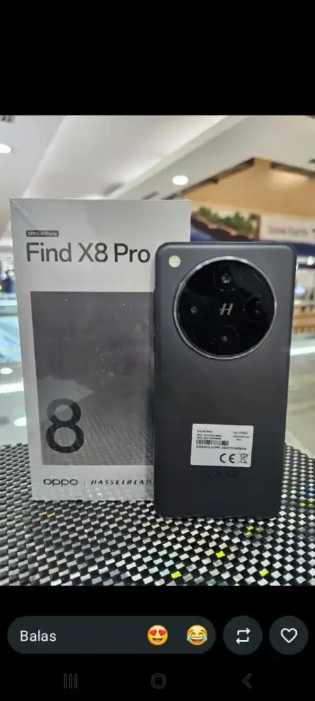 Oppo find X8 pro 16/512 mulus lengkap ori no minus cod itc cempaka mas