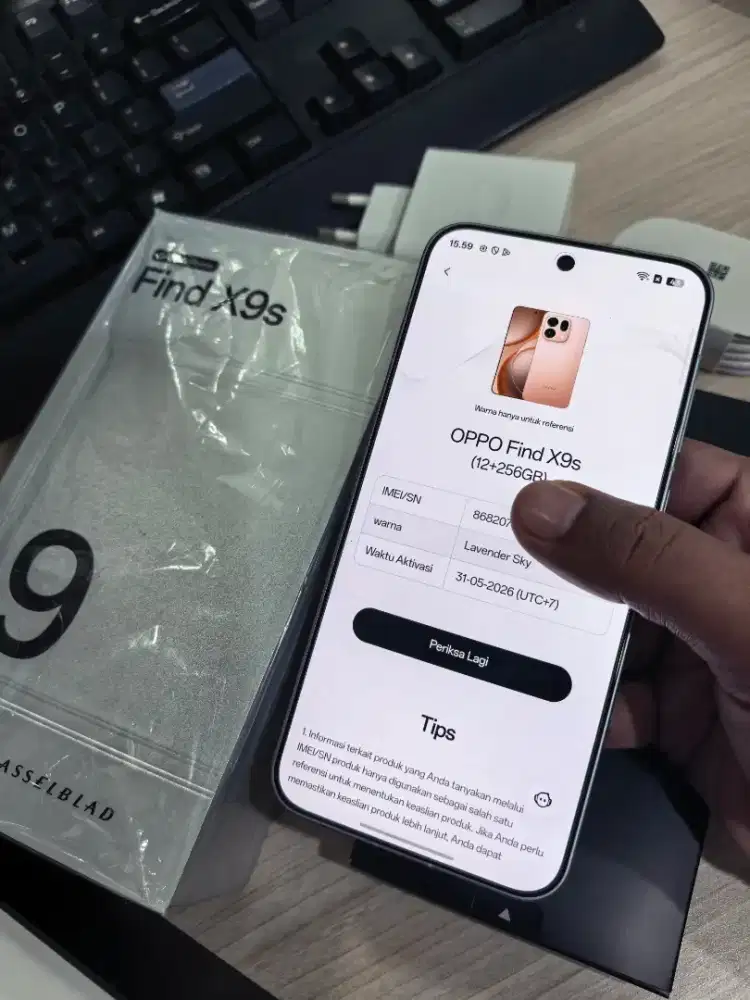 Oppo Find X9s 5G 12/256Gb Like new bisa TT