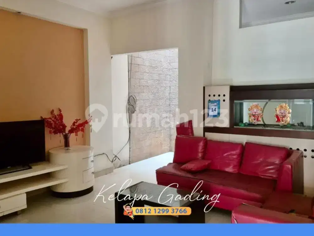 Rumah Cantik Villa Permata Kelapa Gading Murah!