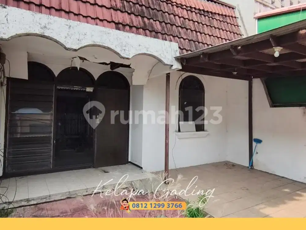 Murah! Rumah Tua Kelapa Gading