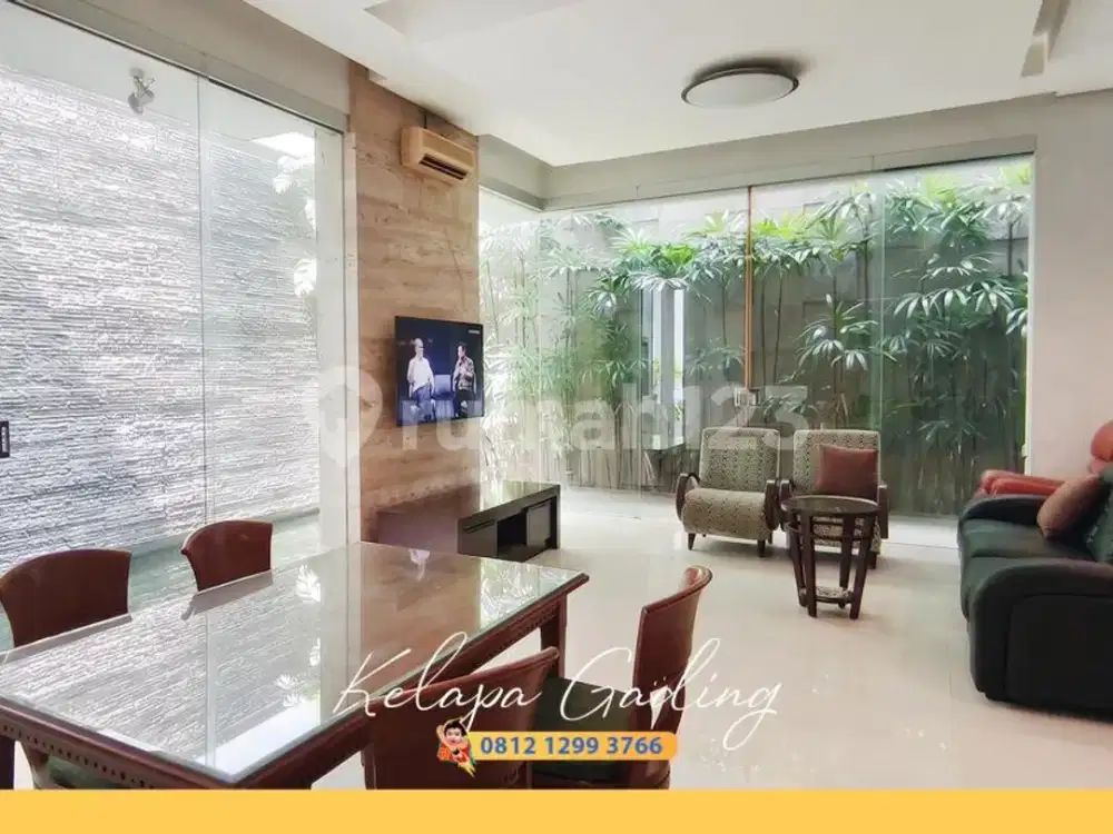 Murah! Rumah Tropis Minimalis Siap Huni Super Cantik N Cozy Kelapa Gading