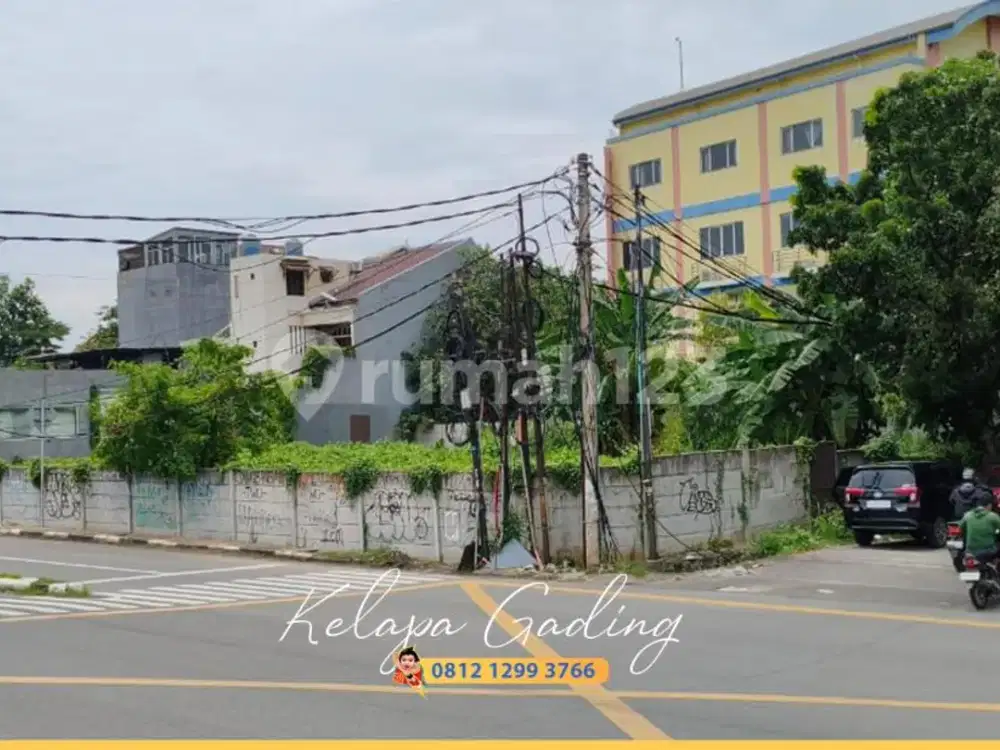 Tanah Mahal Kelapa Gading Bagusss Strategis