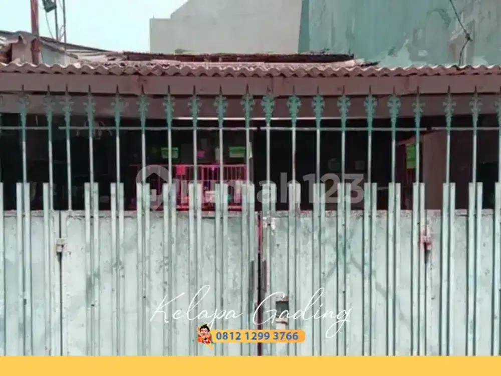 Jual Cepat! Rumah Super Murah Kelapa Gading Butuh Full Renov