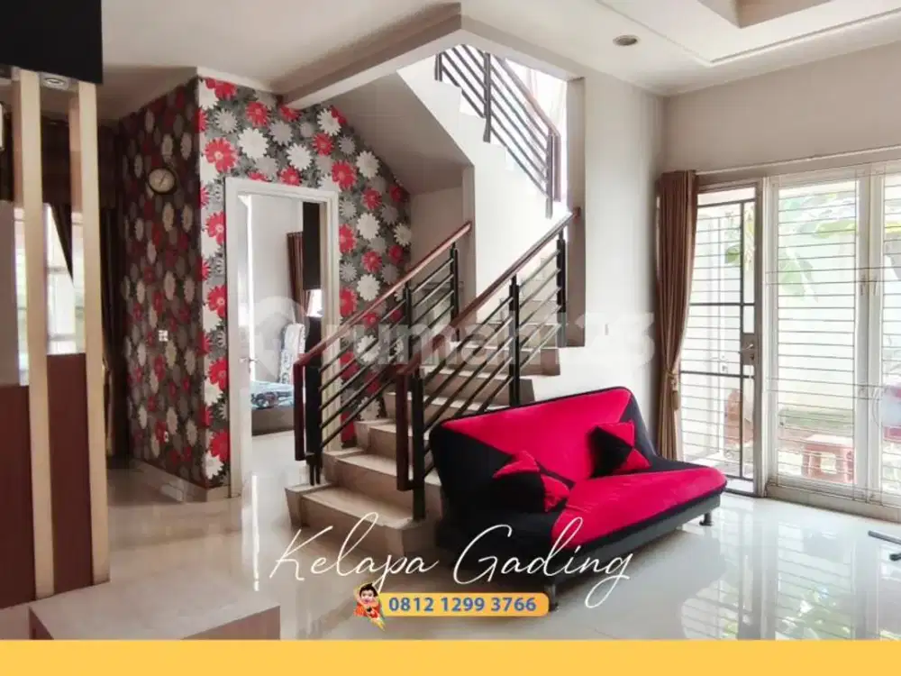 Bagusss! Sudah Semi Renov Rumah Grand Orcahrd Kelapa Gading