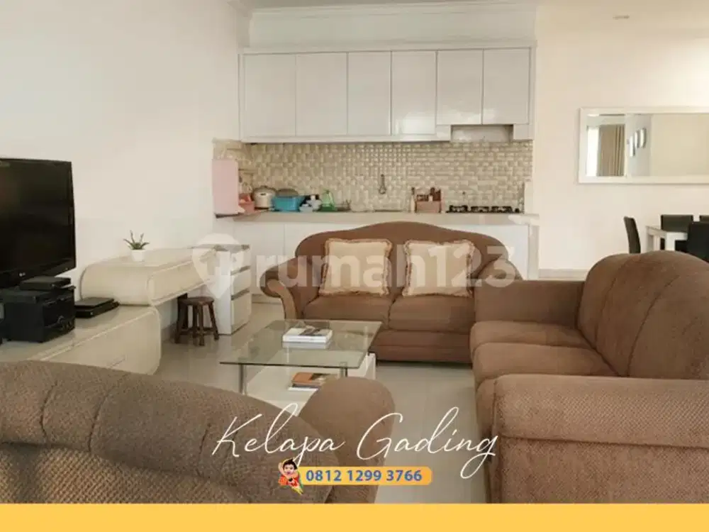 Jual Cepat Rumah Full Renov 3,5 Lantai Cantikkk Kelapa Gading