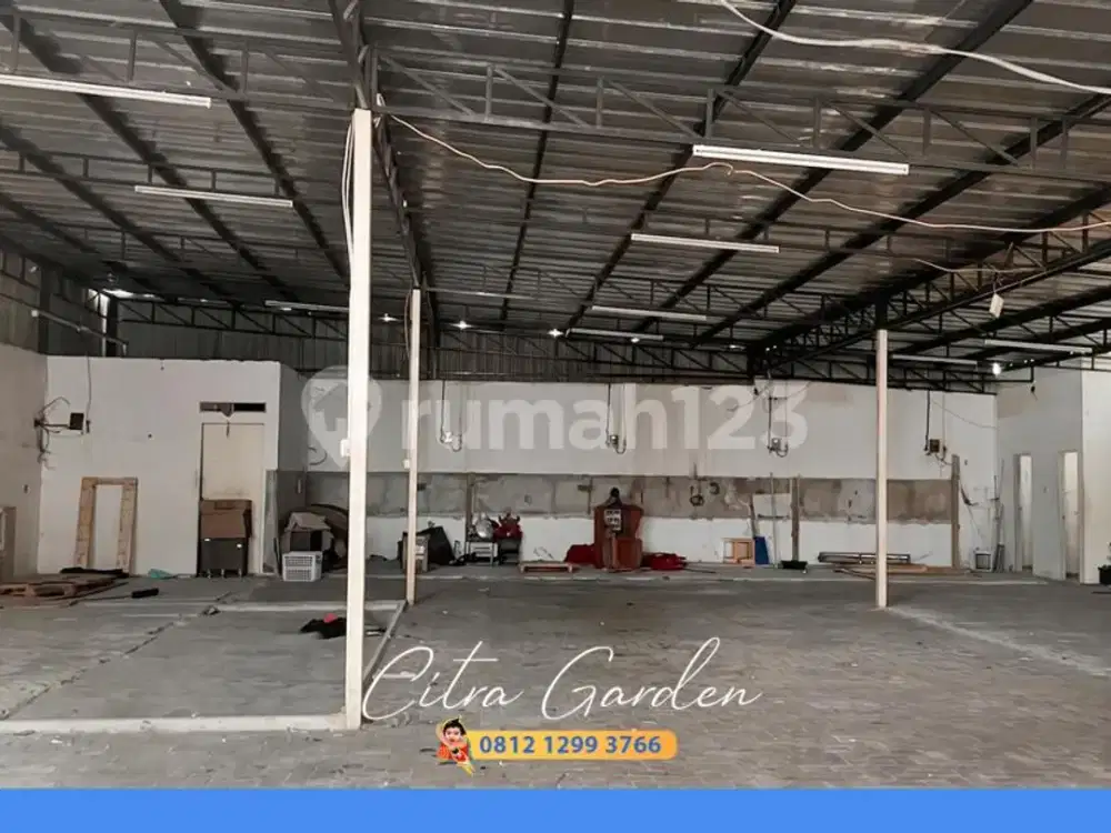 Jual Murah!! Gudang 300M2 Komplek Citra Garden Harga Bu!