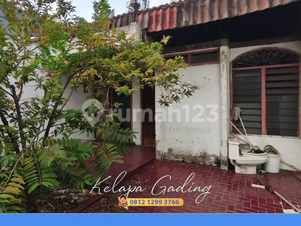 Jual Cepat Rumah Butuh Renov Janur Hijau Kelapa Gading