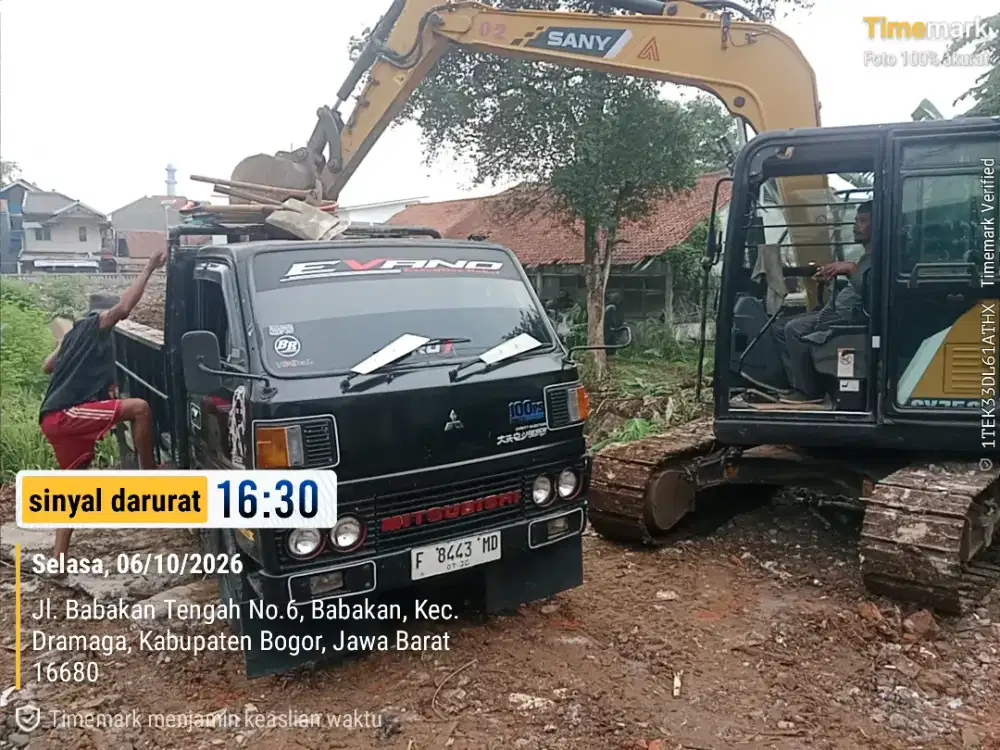 Jasa angkut/buang puing, sampah projek, pindahan rumah dll.