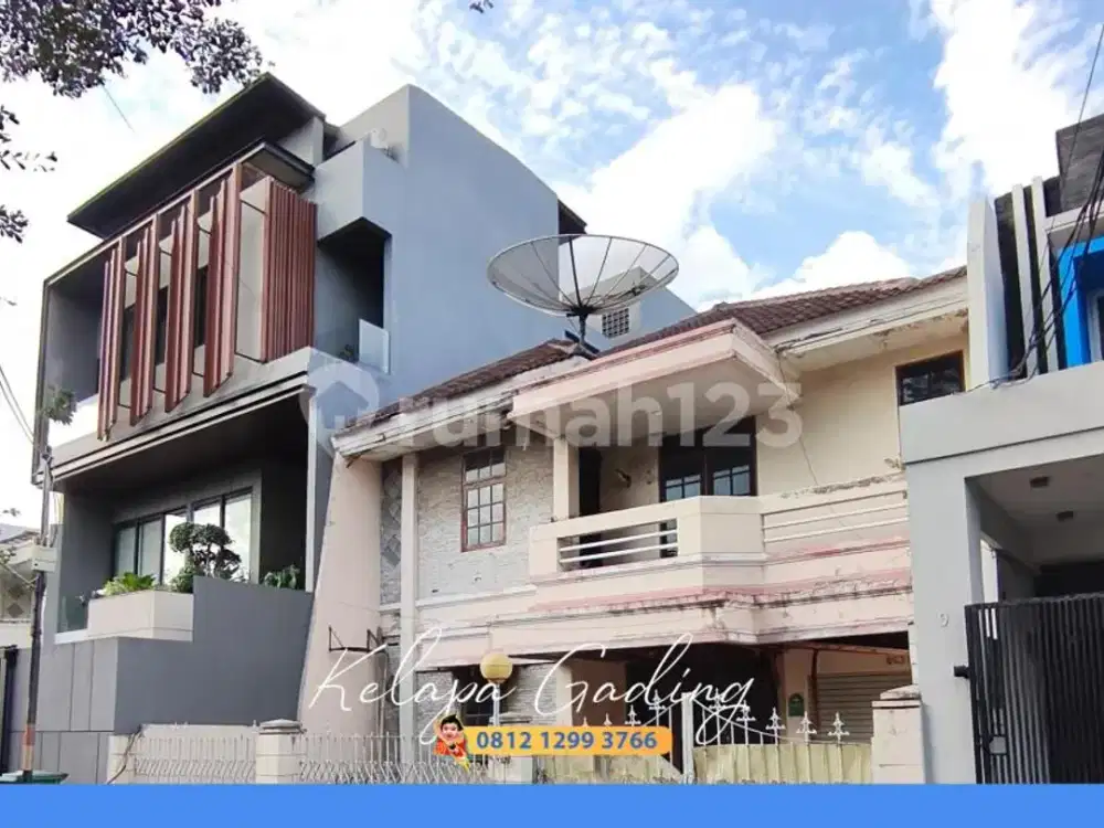 Rumah Angka Cantik Janur Elok Butuh Renov Kelapa Gading