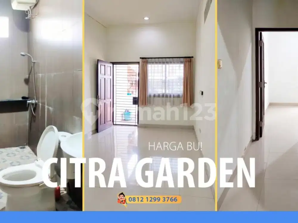 Murahhh! Jual Super Bu! Rumah Citra Garden 210M!