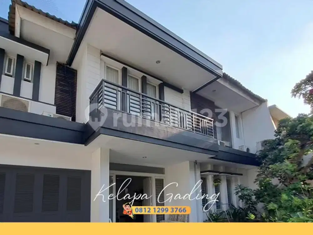 Murahhh! Jual Cepat! Rumah Janur Elok Bagus Jalan Luas Jarang Ada!