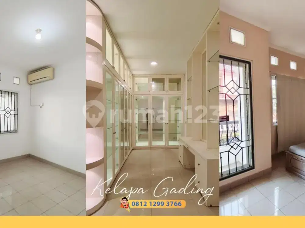 Murah! Rumah Cantik Siap Huni Jalan Lebar Kelapa Gading