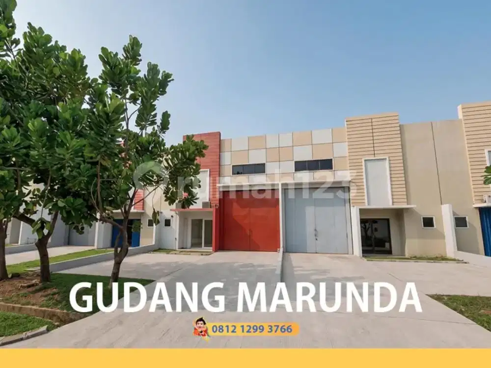 Jual Cepat! Gudang Marunda Center 380M2
