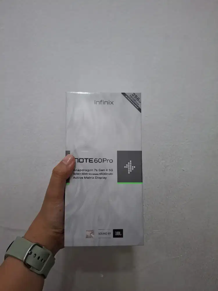 New infinix note 60 Pro 5G 8+8/256 segelbox , garansi resmi