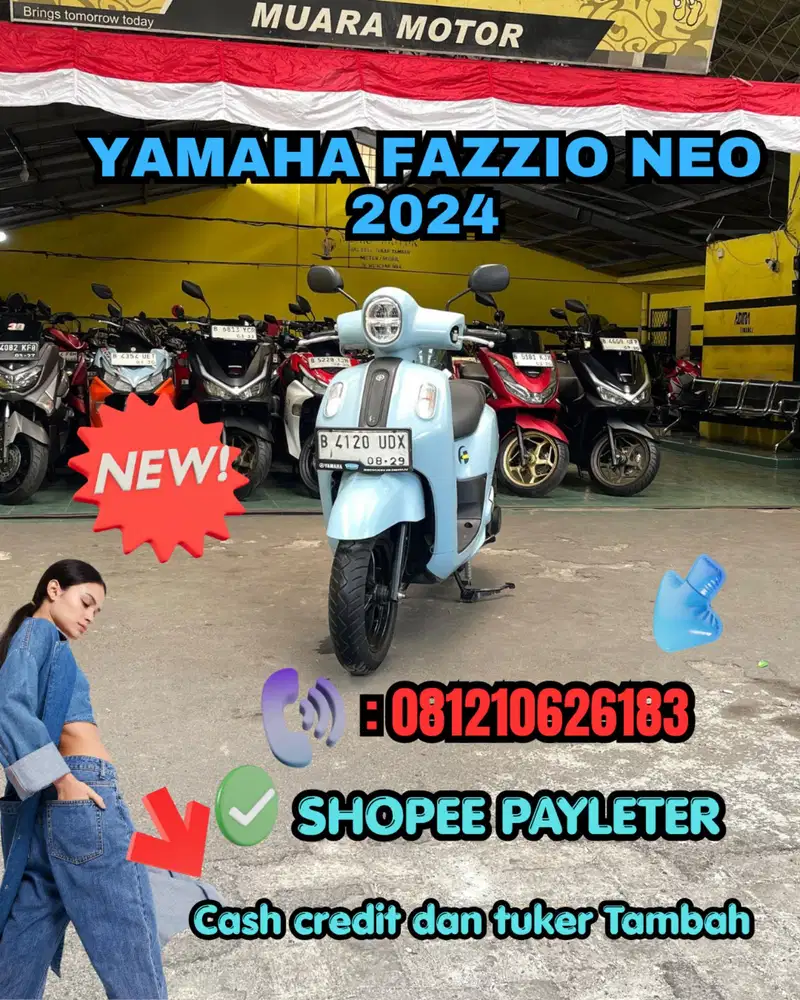YAMAHA FAZZIO NEO MULUS 2025