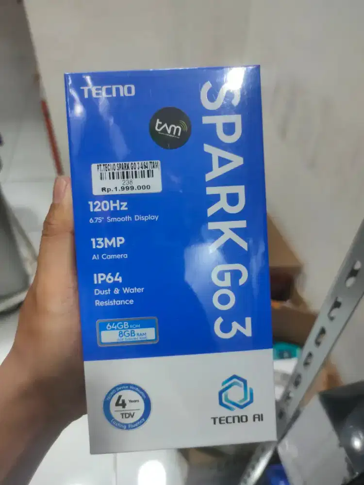 TECNO SPARK GO 3 4/64GB | ATLANTIS DAHAYAT
