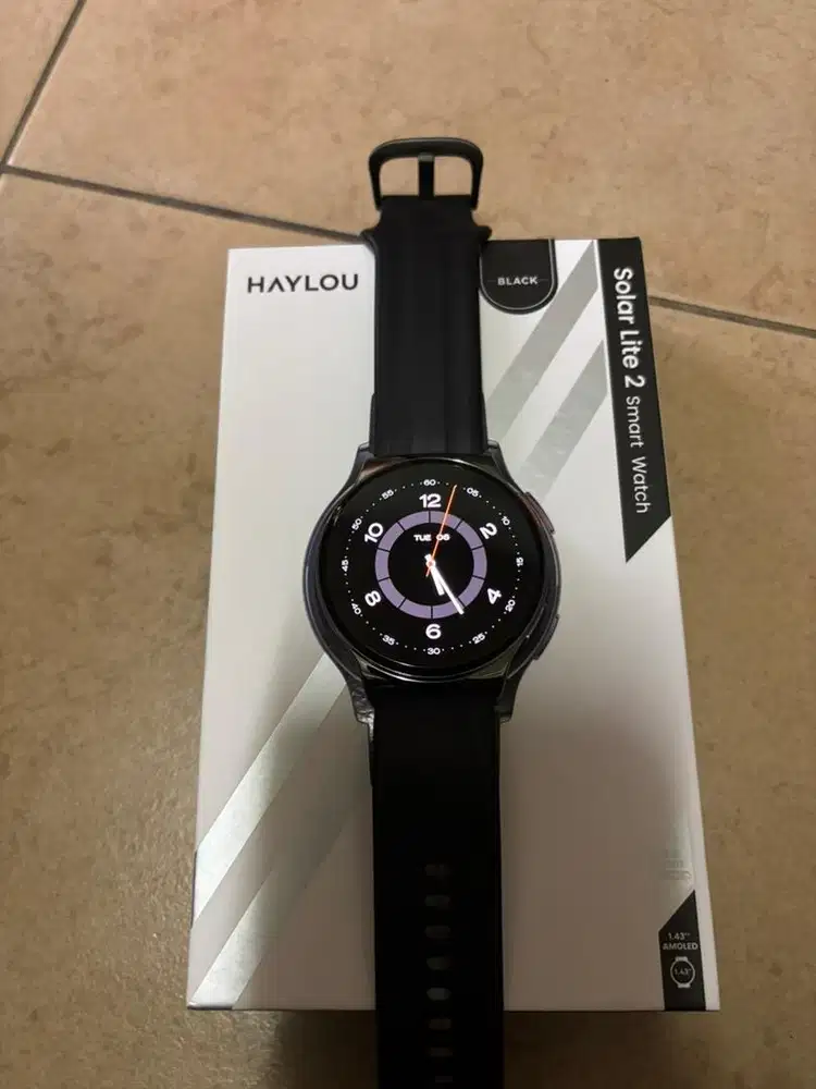 Haylou solar lite 2 hitam