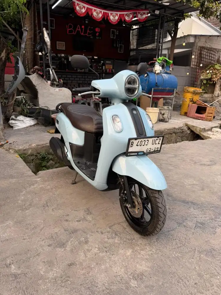 Yamaha Fazzio 2024 pajak hidup km 7rban