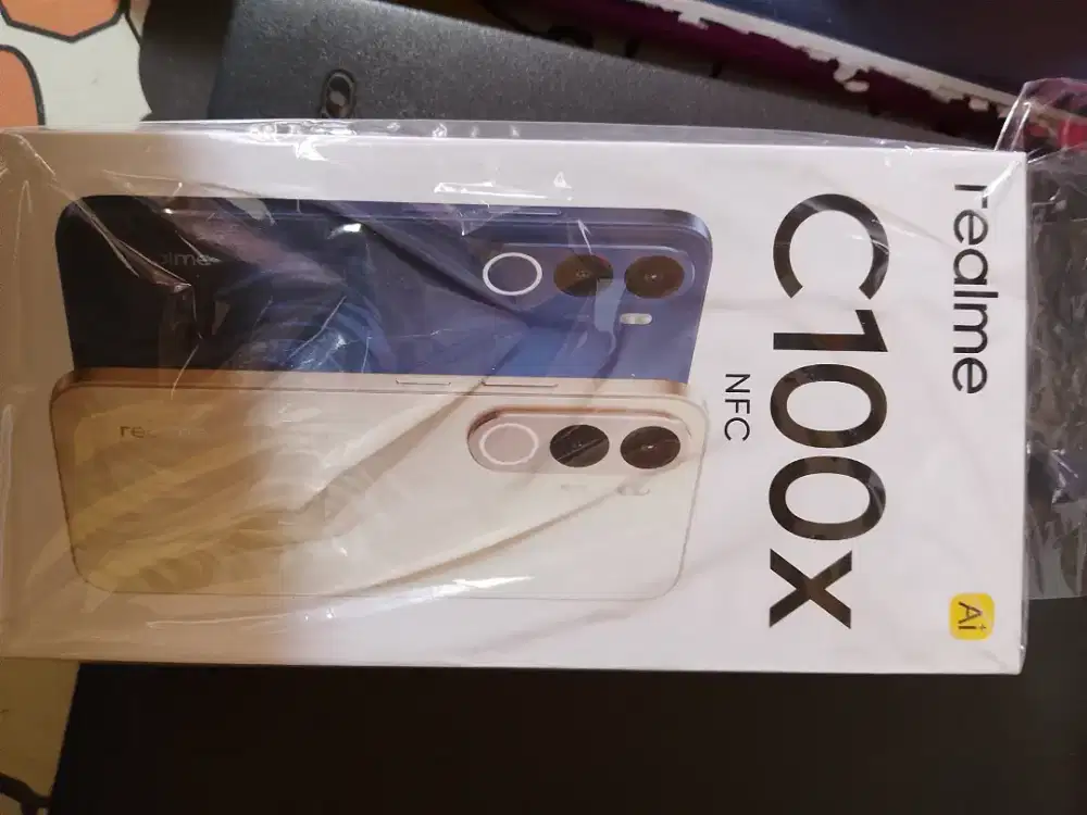 Jual realme C100X NFC baru 4 hari