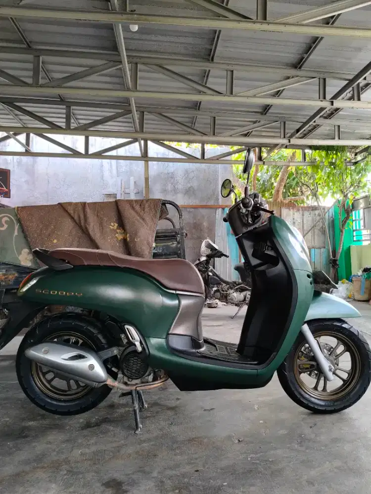 Honda Scoopy Prestige Green Tahun 2023