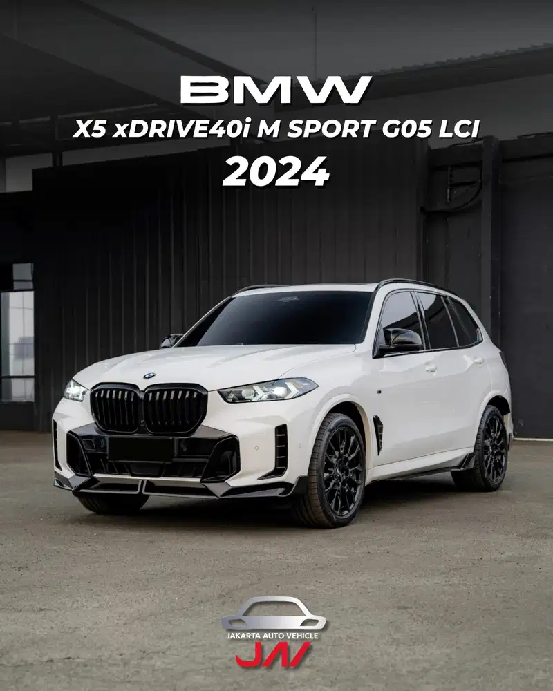 BMW X5 xDRIVE40i M SPORT G05 LCI 2024 / LOW ODO / MINT CONDITION