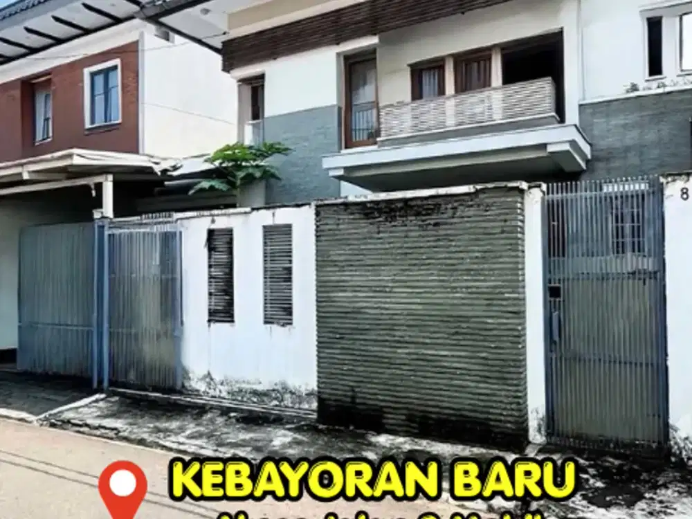 Dijual Rumah Kebayoran Baru Siap Huni Lokasi Strategis Jalan 2 Mobil