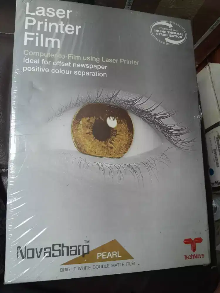 GROSIR 8 Kotak Film Laser TechNova NovaSharp Pearl Plus — BARU Segel