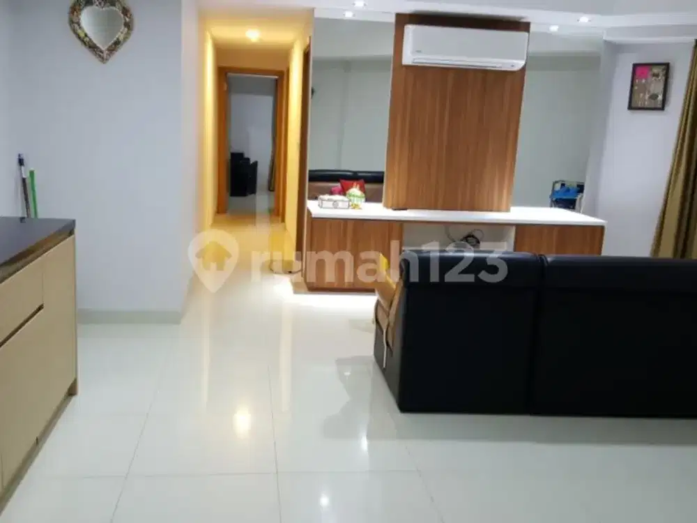 The Mansion Jasmine Tower Aurora Luas 74M2 Balkon Besar, 2Kamar, bisa KPR, Furnished