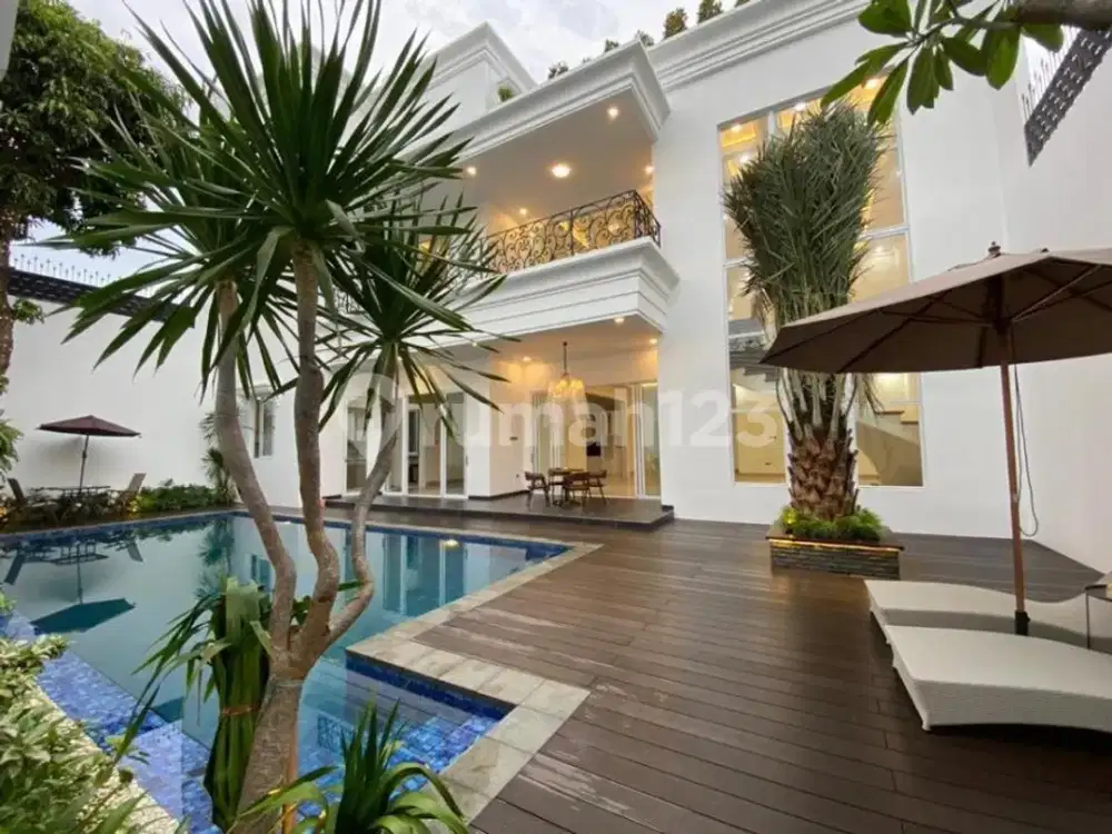 Rumah Baru Mewah Pondok Indah, Jakarta Selatan Unfurnished SHM Bagus Siap Huni
