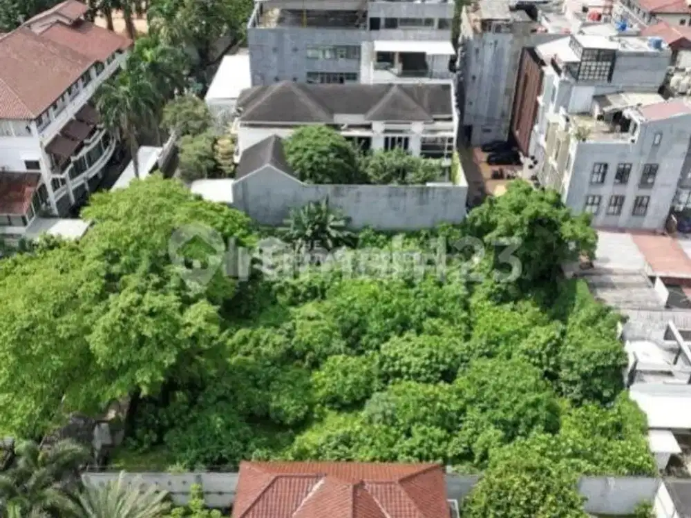 Tanah, di Jalan Bangka Kemang Jaksel