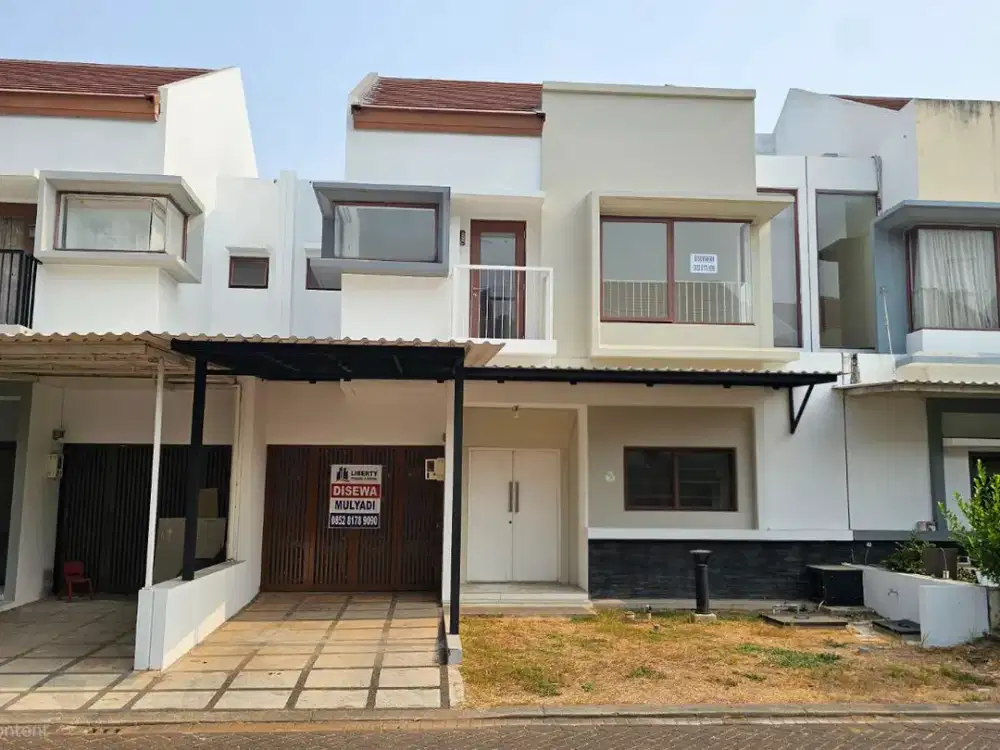 Cluster Elite Jakarta Garden CIty Disewakan Tahunan DI Cluster Alamanda Unfurnish, Jakarta Utara