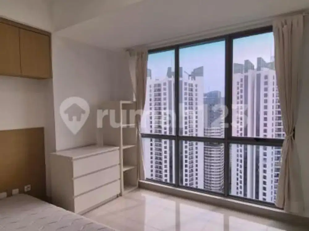 Apartemen, Strata, di Pademangan The Mansion Bougenville, 52M2, 2 Kamar, Furnished, Siap Huni