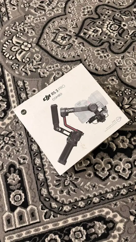 DJI Ronin RS3 Pro Combo Carbon Like New Fullset Resmi