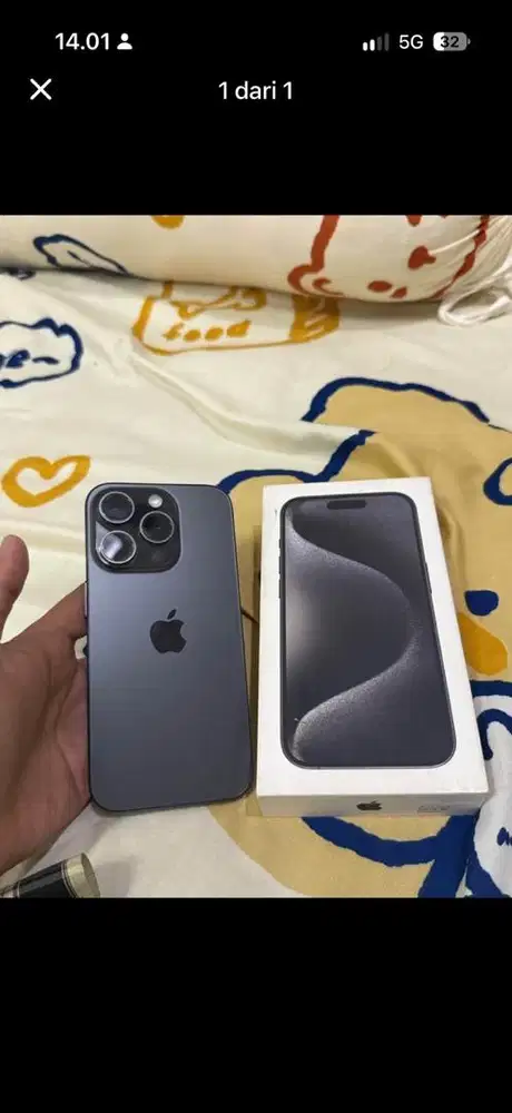 Iphone 18 pro 256gb ibox bh 89 ori